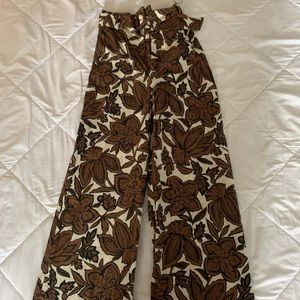 Zara floral pants